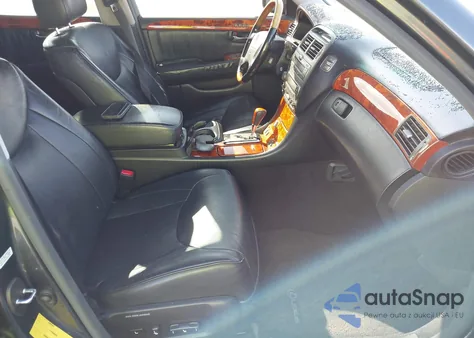 2005 Lexus Ls 430 из США, поврежденный, VIN JTHBN36F755007642